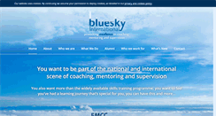 Desktop Screenshot of blueskyinternational.com